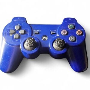PS3 Controller Wireless Sixaxis Doubleshock Blue